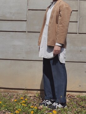 「SASQUATCHfabrix.（サスクワァッチファブリックス）のアイテム」を使った、たくやさん（メンズ・172cm・20代）の春コーディネート