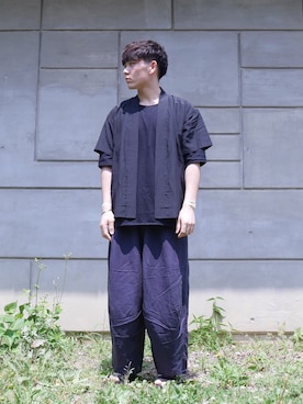 「SASQUATCHfabrix.（サスクワァッチファブリックス）のアイテム」を使った、たくやさん（メンズ・172cm）の春コーディネート