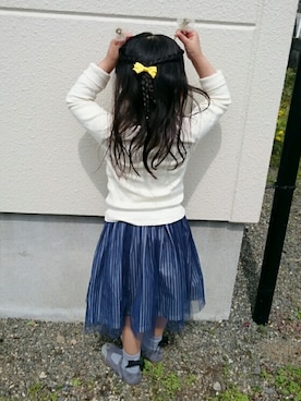 りーな¨̮*さん（キッズ・100cm）の春コーディネート