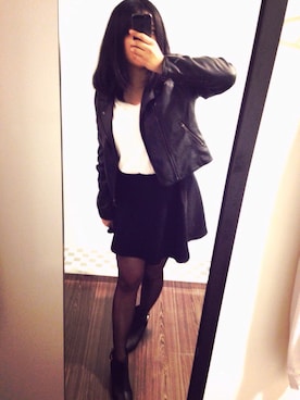 Lee Ah Toさん（レディース・156cm）の秋コーディネート