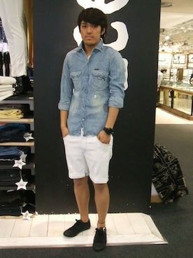 カンノリョウスケさん（メンズ・173cm）の春コーディネート