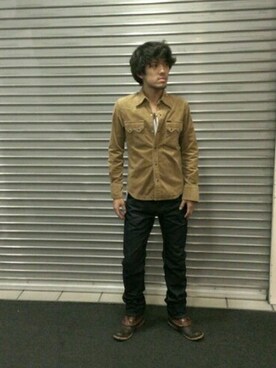 カンノリョウスケさん(メンズ・173cm)の秋コーディネート