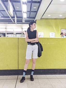 「iT（イット）のアイテム（シューズ）」を使った、_lwy_さん（レディース・158cm）の冬コーディネート