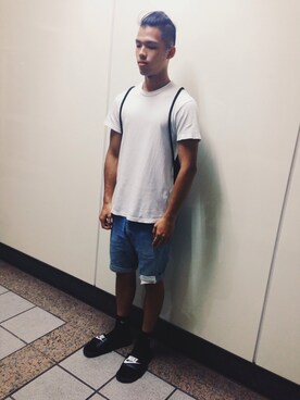 孫さん（メンズ・181cm）の夏コーディネート