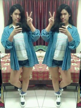 「BSX（ビーエスエックス）のアイテム」を使った、Yommi Chen🇹🇼さん（レディース・167cm）の秋コーディネート