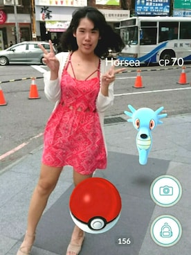 「pokemon」｜「アイテム（チュニック）」を使った、Yommi Chen🇹🇼さん（レディース・167cm）の夏コーディネート