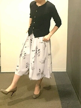 「仕事コーデ」｜「アイテム（オールインワン・サロペット）」を使った、らうごんさん（レディース・160cm）の春コーディネート