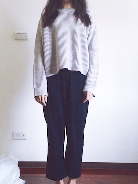 「Ballet.A（バレット　エー）のアイテム（トップス）」を使った、Ericaさん（レディース・163cm）の冬コーディネート