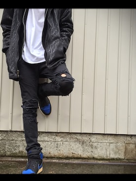 「FENDI」｜Kawamonさん（メンズ・50cm）の春コーディネート