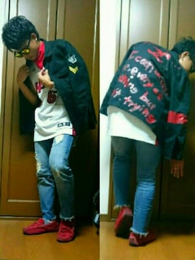 「スタッフコーデ」｜「アイテム（財布/小物）」を使った、KEITAさん（メンズ・170cm）の秋コーディネート