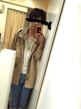 「JOURNAL STANDARD（ジャーナルスタンダード）のアイテム（トレンチコート）」を使った、つちさん（メンズ・175cm）の春コーディネート