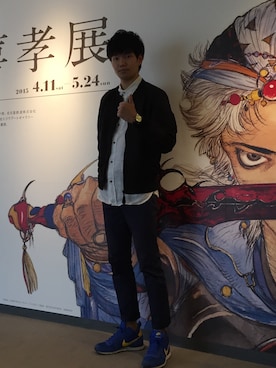 「美術館」｜YO−TAさん（メンズ・173cm・20代）の春コーディネート