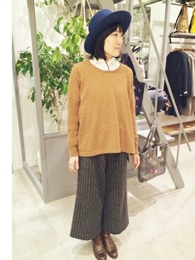 PUAL CE CINさん（レディース・159cm）の冬コーディネート