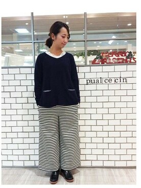 PUAL CE CINさん（レディース・162cm）の冬コーディネート