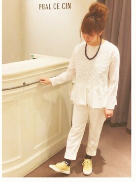 PUAL CE CINさん（レディース・157cm）の春コーディネート