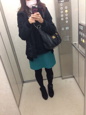 たなかさん（レディース・156cm）の冬コーディネート