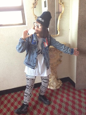 まゆみたべこさんのコーディネート