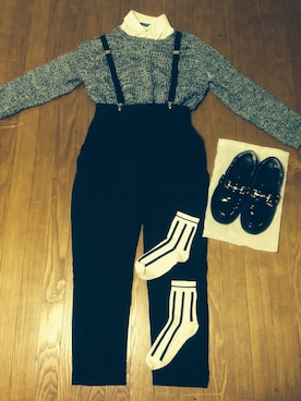 まゆみたべこさんのコーディネート