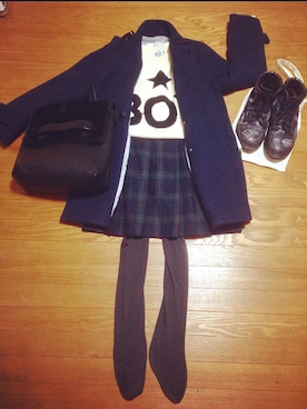 まゆみたべこさんのコーディネート