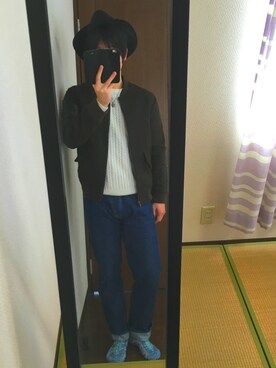 やべたくさん（メンズ・173cm）の冬コーディネート