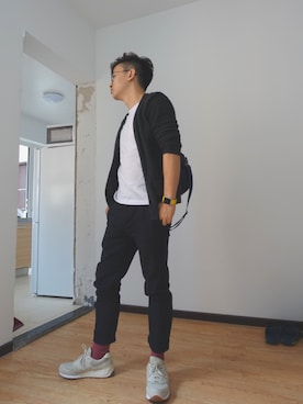「Selected   （-）のアイテム」を使った、青蛙提督🐸さん（メンズ・170cm）の秋コーディネート