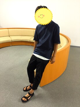 「アイテム（アンクレット）」を使った、こうぺいさん（メンズ・173cm）の夏コーディネート
