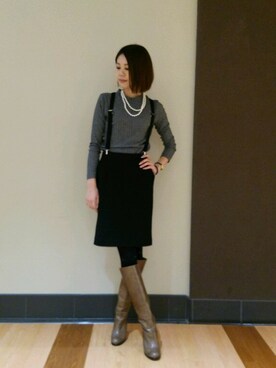 ODAmayuさん（レディース・164cm）の冬コーディネート