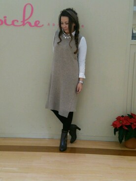 ODAmayuさん（レディース・158cm）の冬コーディネート