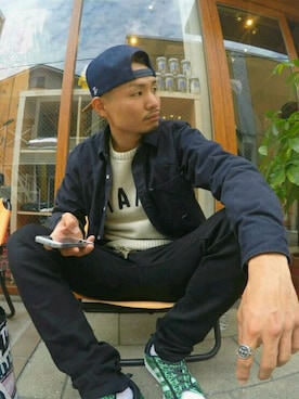 「INTERBREED」｜RYO TAKAKIさん（メンズ・175cm）の秋コーディネート