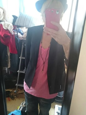 「Moonage Devilment（ムーンエイジデビルメント）のアイテム（キャスケット）」を使った、kirimiさん（メンズ・175cm）の春コーディネート