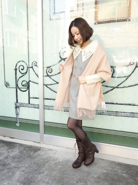 finttaiwanさん（レディース・157cm）の冬コーディネート