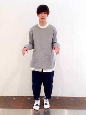 「ハラチ」｜「アイテム（シャツ/ブラウス）」を使った、COPE(コペ)さん（メンズ・174cm）の冬コーディネート