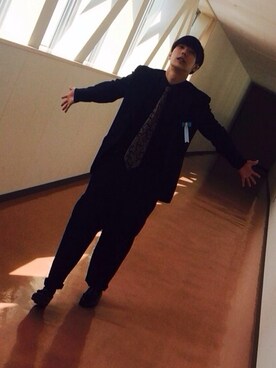 「スーツ」｜COPE(コペ)さん（メンズ・175cm）の春コーディネート