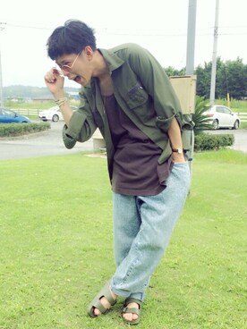 COPE(コペ)さん(メンズ・175cm)の夏コーディネート