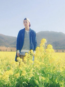 COPE(コペ)さん（メンズ・175cm）の春コーディネート