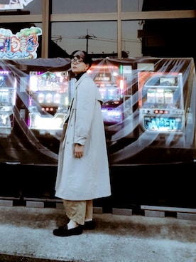 「BEAMS BOY（ビームスボーイ）のアイテム（パンツ）」を使った、COPE(コペ)さん（メンズ・175cm）の秋コーディネート