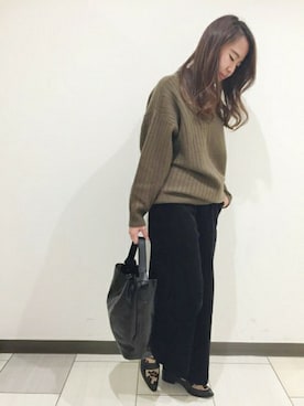 「relume」｜JOURNAL STANDARD relume町田店スタッフさん（レディース・161cm）の秋コーディネート