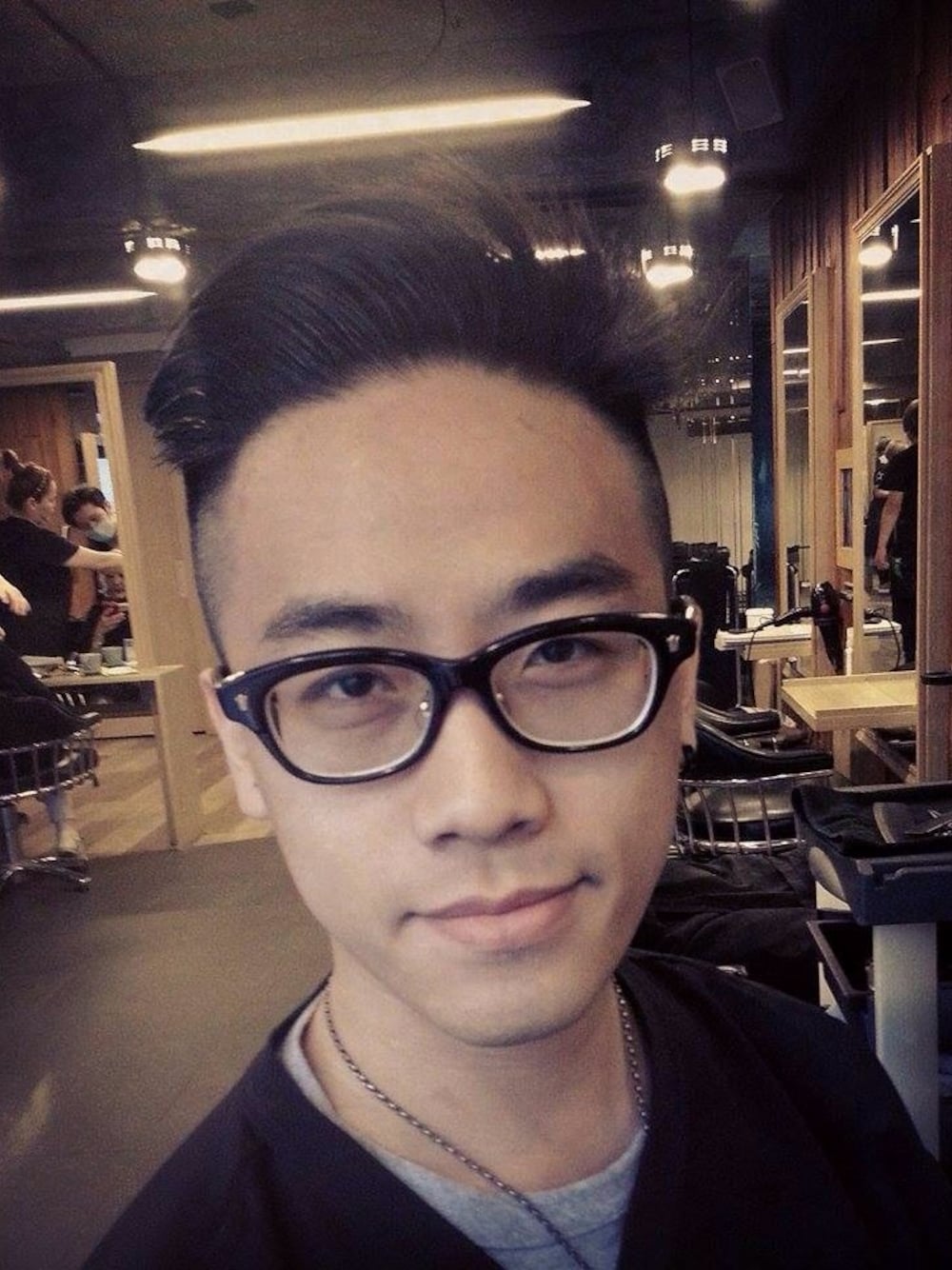「phenomenon beyond descriptionのアイテム（ネックレス、シルバー系）」を使った、Rex Tsaiさん（メンズ・178cm）の冬コーディネートの1枚目の写真