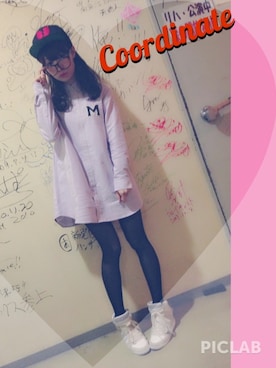 山内あいな(Silent Siren)さん(レディース・156cm)の春コーディネート