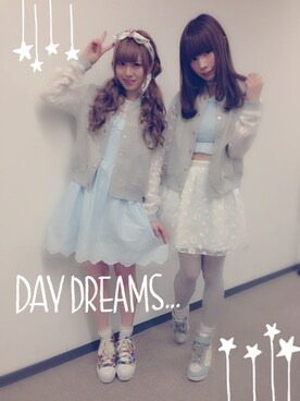 山内あいな(Silent Siren)さん（レディース・156cm）の春コーディネート