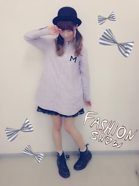 山内あいな(Silent Siren)さん(レディース・156cm)の夏コーディネート