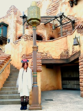 ぽっぷこーん。さん（レディース・161cm）の冬コーディネート