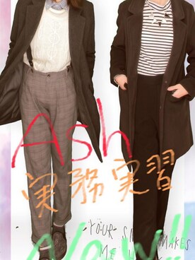 HaRuNさん（レディース・160cm）の冬コーディネート