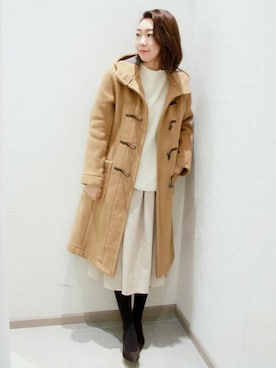 erikaさん（レディース・162cm）の冬コーディネート