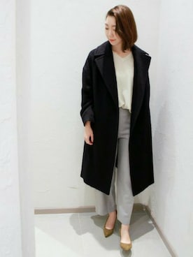 erikaさん（レディース・162cm）の冬コーディネート