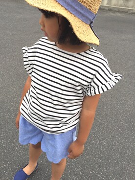 ©️さん（キッズ・120cm）の夏コーディネート