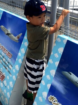 ©️さん（キッズ・100cm）の夏コーディネート