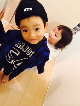 ©️さん（キッズ・100cm）の秋コーディネート