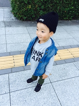 ©️さん（キッズ・100cm）の秋コーディネート