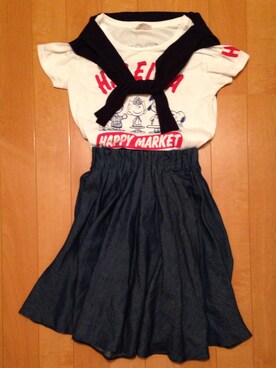 さっこさん（レディース・151cm）の夏コーディネート